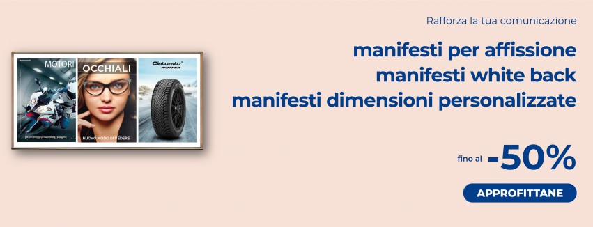 BANNER MANIFESTI