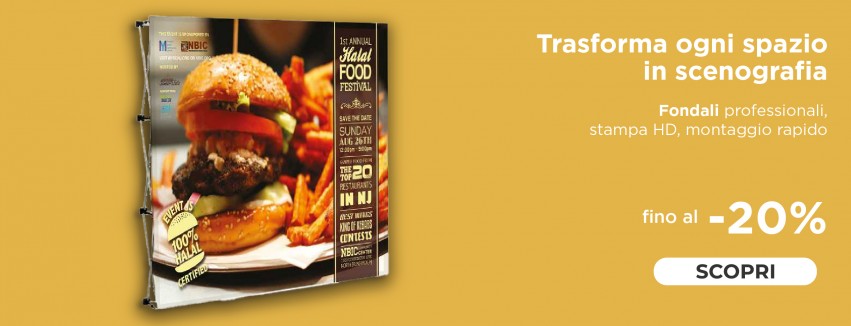 Fondale pubblicitario